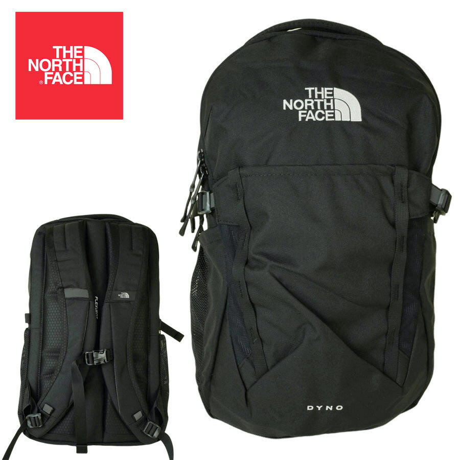 楽天THE MATERIAL WORLDノースフェイス THE NORTH FACE男女兼用 バックパックDYNO ダイノTNF BLACK（ブラック）リュック USA企画 アウトドア 黒 キャンプ トラベル 旅行