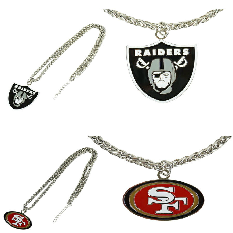 楽天THE MATERIAL WORLD【クリックポスト発送】チェーンネックレスCHAIN NECKLACERAIDERS（レイダース） SAN FRANCISCO49ers（47ERS）メンズ ストリート ロゴ 野球 フットボール NFL MLB