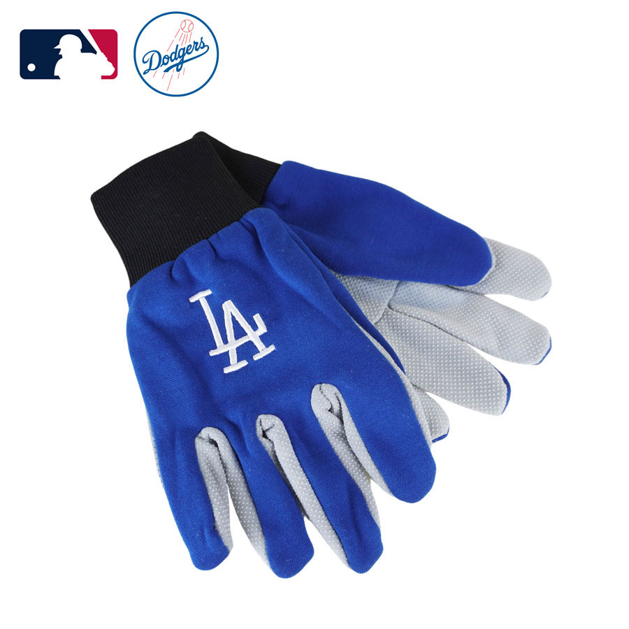 【クリックポスト対応可】男女兼用 手袋LOS ANGELES DODGERS UTILITY GLOVEロサンゼルスドジャース ユーティリティグローブ BLUE(ブルー)ロゴ 野球 MLB オフィシャルグッズ スポーツ 青 LA