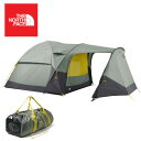 ノースフェイス THE NORTH FACEウォールテントWAWONA 6P TENT ワオナ6人用テントAGVGRN/ASPHTGRY(アガベグリーン/アスファルトグリーン)キャンプ アウトドア 野外テント 前室付 キャンパー ファミリー リビング