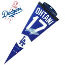 大谷翔平 ロサンゼルス ドジャース公式グッズペナント 旗 インテリア グッズ 記念COLLECTOR PLAYER PENNANT SHOHEI OHTANIサイン 背番号 メジャーリーグ ロゴ 野球 オフィシャルグッズ雑貨 数量限定 フラッグ デコピン 開幕戦