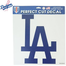 ビッグサイズ ステッカー 公式 ドジャース グッズ定形外郵便対応可オフィシャルステッカー シールWIN CRAFT PERFECT CUT DECAL LA DODGERS ロサンゼルス アメリカ製ブルー ホワイト MLB 大谷 翔平 SHOHEI OHTANI サイン ロゴ