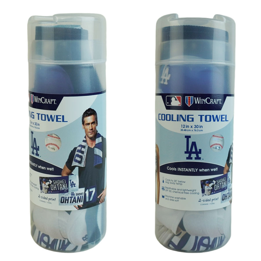 ロサンゼルス ドジャース公式グッズ大谷翔平 クーリング タオル 男女兼用WINCRAFT LA DODGERS COOLING TOWEL ウィンクラフト ファナティクス LA DODGERS メジャーリーグ ロゴアウトドア レジャー 野球 オフィシャルグッズ インテリア 雑貨 スポーツ 3