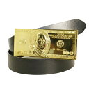 Y xgBUCKLE LEATHER BELTobNt U[ xgGOLD DOLLAR(S[h_[)100hD  `[t Xg[