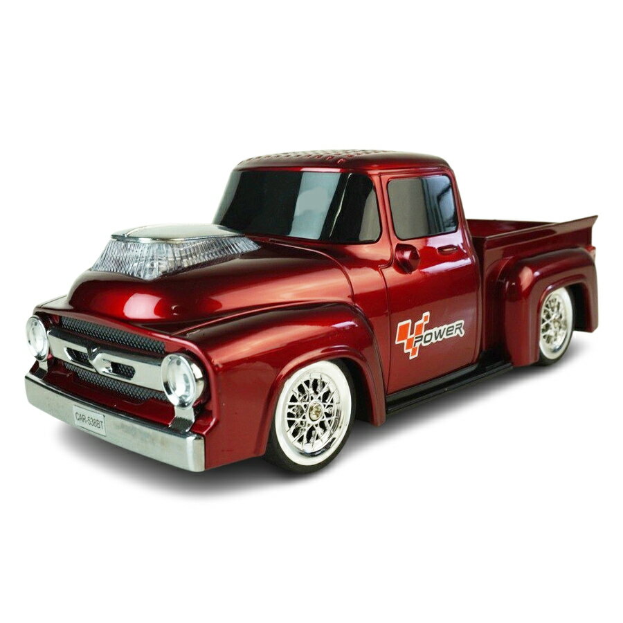 REPLICA CAR BLUETOOTH SPEAKER TRUCK SHAPEレプリカ カー ブルートゥース スピーカー トラック シェイプRED(レッド)VINTAGE CAR OLD CAR ピックアップ ビンテージ 車 アメ車 インテリア