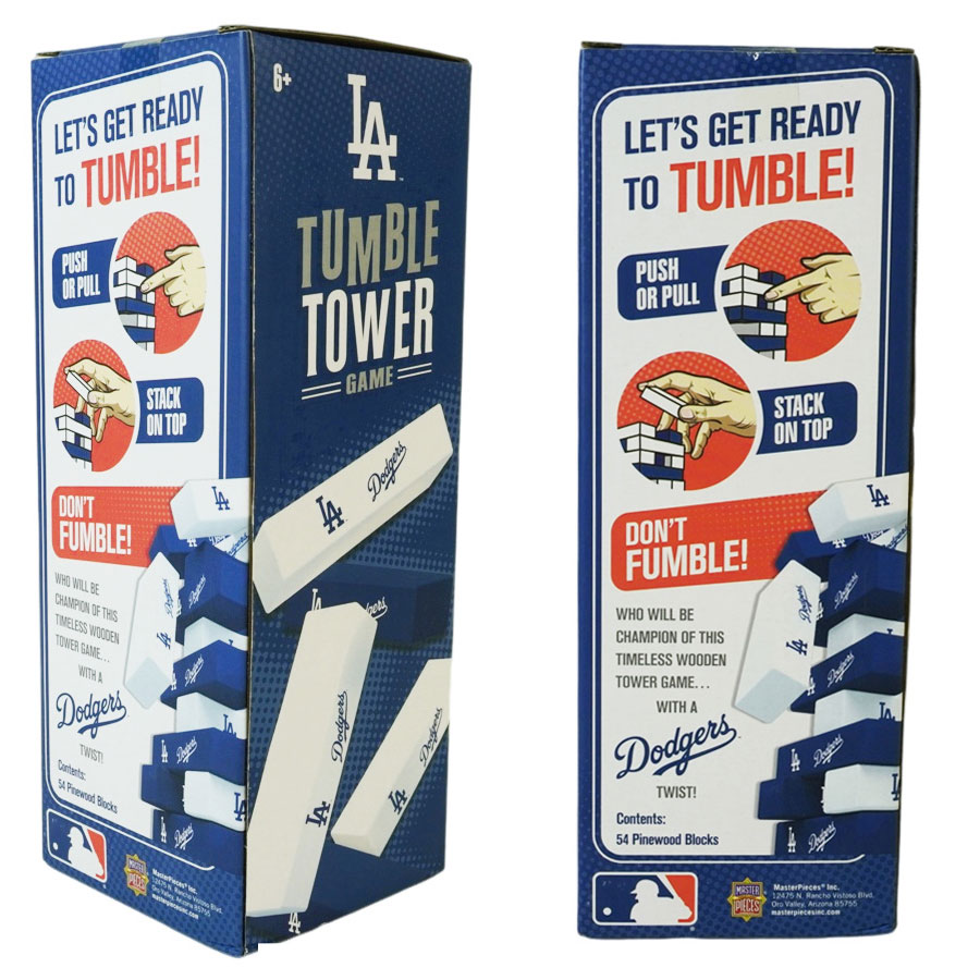 �����󥼥륹 �ɥ��㡼���������å��֥��å� ������ �Х�󥹥�����LOS ANGELES DODGERS TUMBLE TOWER BLOCK GAME������ �ۡ��� �ѡ��ƥ���LA DODGERS ��ë��ʿ�᥸�㡼�꡼�� ����ƥꥢ ��� ���ե�����륰�å�