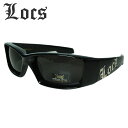 y`OX֑ΉzY TOXLOCS [N bNX8LOC9052 BIG LOGO SUNGLASSESBLACK(ubN)  C `J[m HIPHOP Xg[g