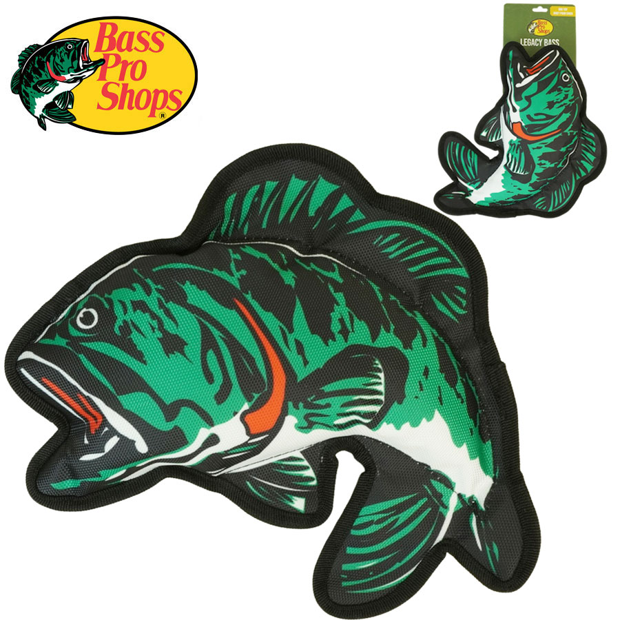 BASS PRO SHOP バスプロショップLEGACY BASS DOG TOY レガシーバス ドッグトイキャラクター ぬいぐるみ..