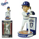 大谷翔平 ボブルヘッド 8インチFOCO HERO SERIES BOBBLE HEADLA DODGERS ロサンゼルス ドジャースメジャー リーグ ベースボールマスコット フィギュア フィギア限定 公式グッズ シリアルナンバー 20.32cm野球 スポーツ キャラクターグッズ 置物 ロゴ