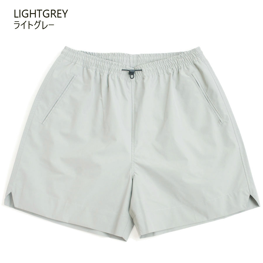 【クリックポスト発送】メンズ ショーツWATER RESISTANT SHORTSLAUNCH BASIC TRADE ラウンチベーシックトレード2色 NAVY(ネイビー) LIGHTGREY(ライトグレー)紺 灰色 SAGE セージ ナイロン ワイド ショートパンツ