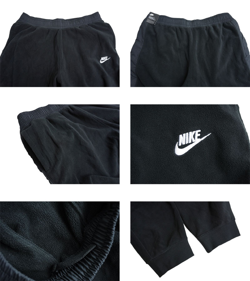 NIKE ナイキMODERN FLEECE JOGGER PANTS POLER FLEECEメンズ フリース パンツBLACK(ブラック)黒 ボア ナイロンズボン ストリート 大きめサイズ オーバーサイズ