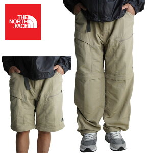 ノースフェイス THE NORTH FACEUSA企画 日本未入荷 メンズ パンツM PARAMOUNT TRAIL CON PANTメンズ パラマウントトレイル コンバーチブルパンツDUNE BEIGE(デューンベージュ) 2WAY ショーツ 64クロス ナイロン ショートパンツ