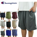 CHAMPION チャンピオンメンズ ハーフパンツSMALL LOGO BASIC SHORTSスモールロゴ ベーシック ショーツブラック ネイビー チャコール グレー紺 黒 灰色 USAモデル カットソー スポーツ ストリート