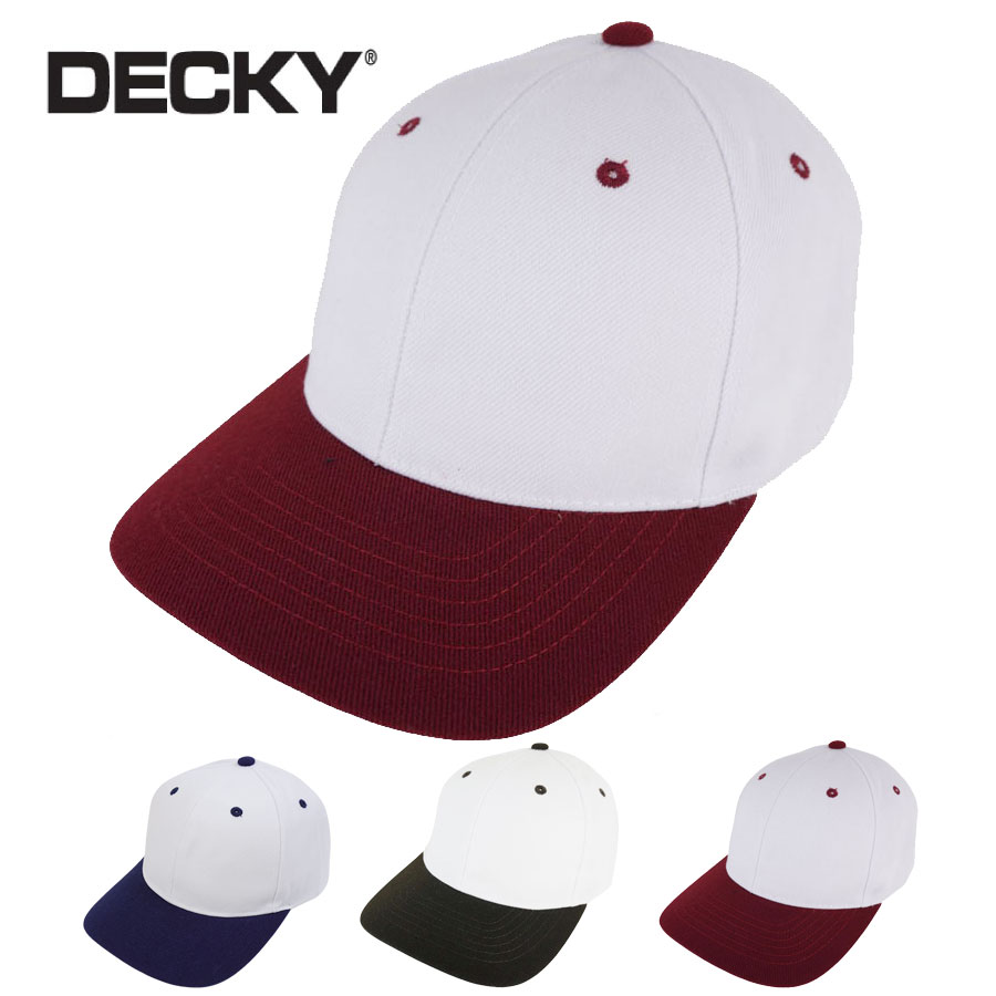 DECKY デッキー男女兼用 キャップ2TONE TAPEBACK CAP 2トーンテープバックキャップWHITE/BROWN ホワイト/ブラウン WHITE/WINE ホワイト/ワイン WHITE/NAVY ホワイト/ネイビー メンズ レディー…