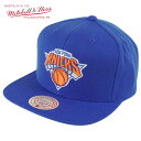 MITCHELL&NESS ~b`FAhlXjp LbvMM18842 TEAM GROUND SNAPBACK CAP NBA`[OEhXibvobNLbvROYAL/NEW YORK KNICKS(C/j[[NjbNX) Xq S oXP X|[c [O `[