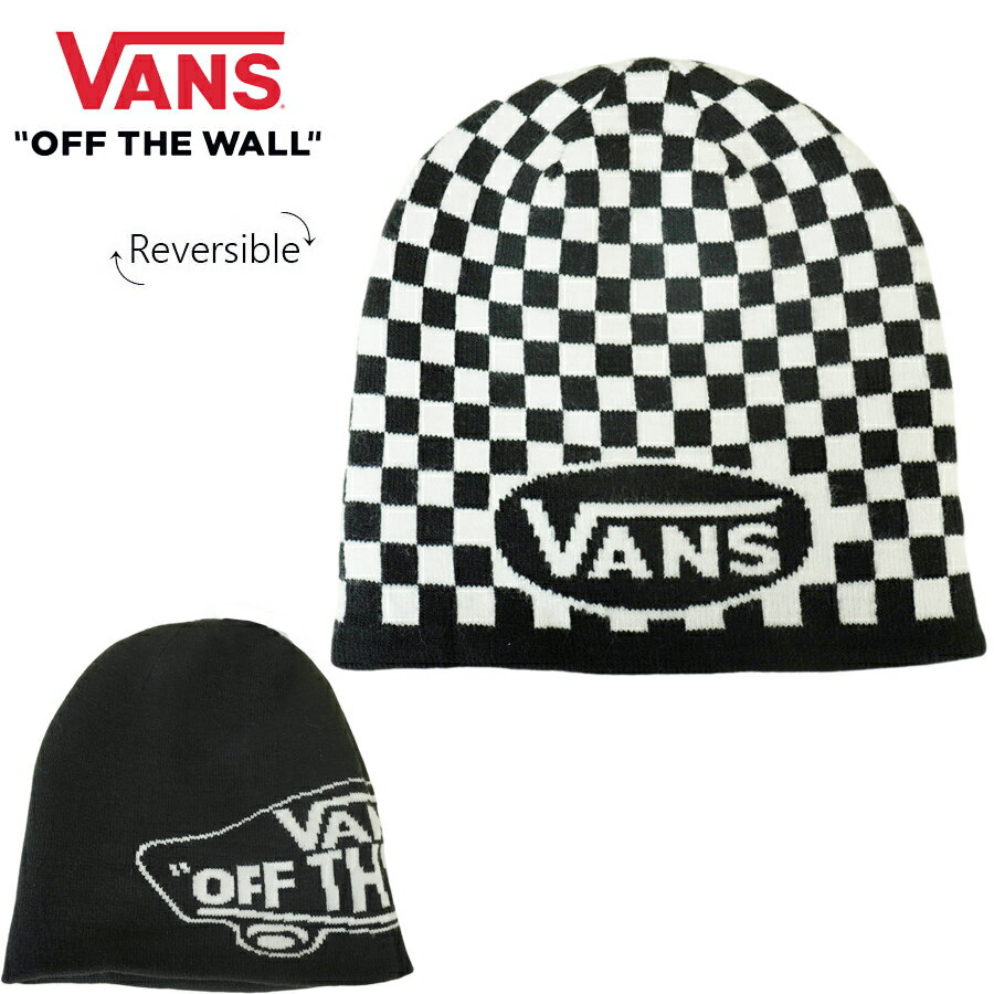 yNbN|XgΉzjp jbgXoY VANS @Y SKOVAL REVERSIBLE BEANIEo[Vu r[j[CHECKER/BLACK(`FbJ[/ubN)Y fB[X Xq Xg[g  XP[^[ mg[