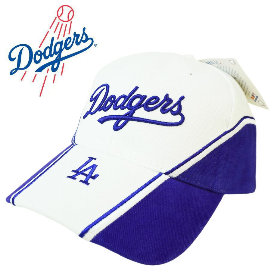 男女兼用 キャップ 帽子ロサンゼルス ドジャース公式DODGERS STRAP BACK CAPストラップバックキャップ 大谷翔平 LA DODGERS メジャーリーグ2トーン ロゴ 野球 オフィシャルグッズ