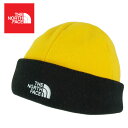 【クリックポスト対応可】ノースフェイスTHE NORTH FACE 男女兼用 キャップDENALI BEANIE デナリビーニーSUMMIT GOLD(サミットゴールド)黄色 黒 メンズ レディース 帽子 USモデル フリース