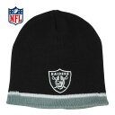 【クリックポスト対応可】男女兼用 ビーニーNFL KNIT BEANIEナショナルフットボールリーグ ニット ビーニーRAIDERS(レイダース)メンズ レディース アメリカ アメフト ストリート スポーツ ロゴ