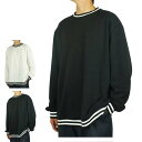 Y XEFbgSWEAT RIB PULLOVER XEFbguvI[o[BLACK(ubN) WHITE(zCg)XGbg   jp X|[c 싅oXPbg zbP[ T[X