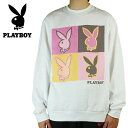 メンズ パーカーPLAY BOY PULLOVER SWEATプレイボーイ プルオーバー パーカーWHITE(ホワイト) 白 男性用 ウサギ ロゴ フード スウェット カジュアル ストリート HIPHOP