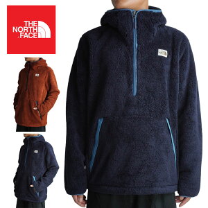 ノースフェイスTHE NORTH FACEメンズ プルオーバーCAMPSHIRE PULLOVER HOODIEキャンプシャイア プルオーバー フーディAVTRNVY/MLLRDBL(ネイビー/ブルー) BRNDYBN/AVTRNVY(ブラウン/ネイビー)フリース ボア 紺 茶色 青 水色 ライトアウター