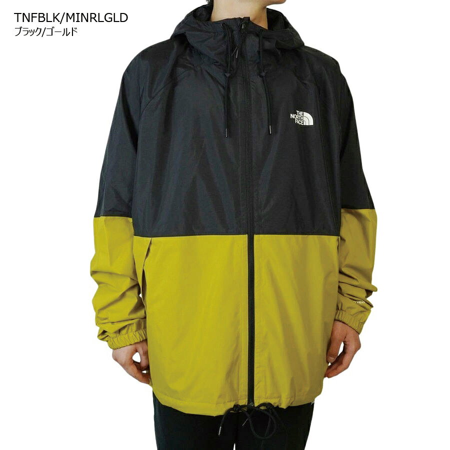 ノースフェイスTHE NORTH FACEメンズ ジャケットM ANTORA RAIN HOODIEメンズ アントラ レイン フーディTNFBLK/MINRLGLD ブラック/ゴールドナイロン マウンパ マンパ アウトドア キャンプ ロゴ 黒 黄 thematerialworld-10017536 THE MATERIAL WORLD サンプル画像2