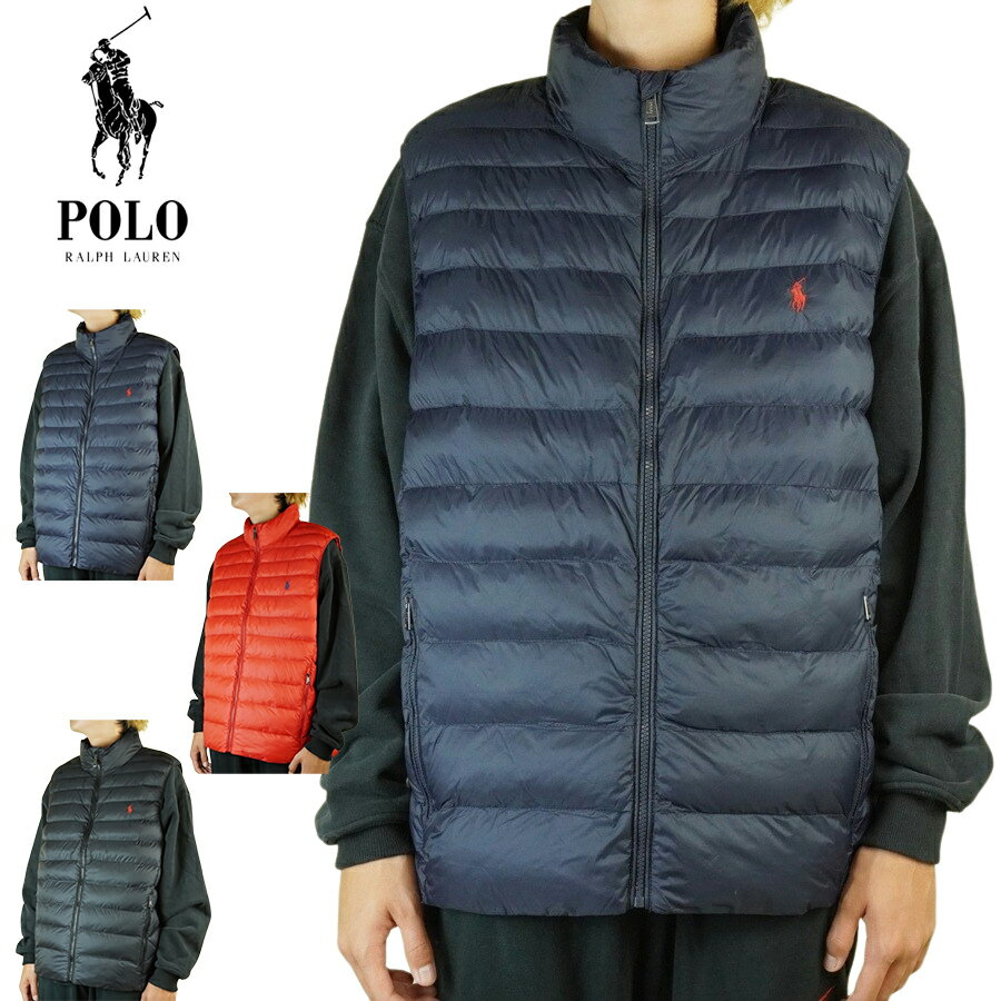 ݥ եPOLO RALPH LAUREN ٥PADDING VEST ٥BLACK(֥å) RED(å) NAVY(ͥӡ) ǥ  쥤䡼 µʤ ȥ꡼   