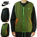 ナイキ ボアジャケット メンズ ナイキ NIKEメンズ ベストDD5025 SPORTS ESSENTIALS FLEECE VESTスポーツ エッセンシャルズ フリース ベストBLACK(ブラック) KHAKI(カーキ)男性用 ボア ナイロン 袖なし アウター 黒 緑