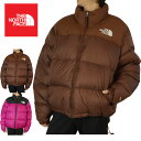 ノースフェイス THE NORTH FACEレディース ジャケットW PLUS NUPTSE JACKETウィメンズ プラス ヌプシ ジャケットDARK OAK(ダークオーク) FUSCHIA PINK(フューシャピンク)女性用 ダウン アウター ストリート ショート 大きいサイズ 茶 ピンク 黒