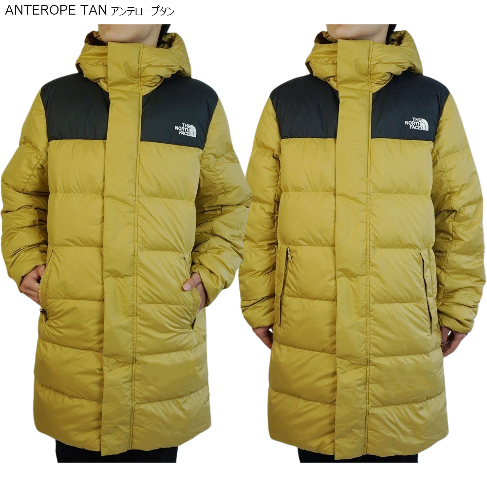ノースフェイスTHE NORTH FACEメンズ ダウン コートM HYDRENALITE DW MIDメンズ ハイドレナライト ダウン ミッドANTEROPE TAN(アンテロープタン) THYME(タイム) フード ナイロン アウター ロゴ キャンプ アウトドア thematerialworld-10017640 THE MATERIAL WORLD サンプル画像2
