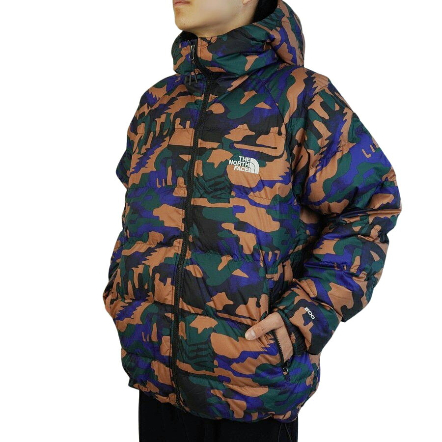 ノースフェイスTHE NORTH FACEメンズ ジャケットM PRINT HYDRNLTE HOODIEメンズ プリント ハイドレナライト フーディTNFBKDZLCMPRINT(ブラックプリント)ダウン プリント 迷彩 ナイロン アウター ロゴ キャンプ アウトドア 黒 thematerialworld-10017639 THE MATERIAL WORLD サンプル画像3