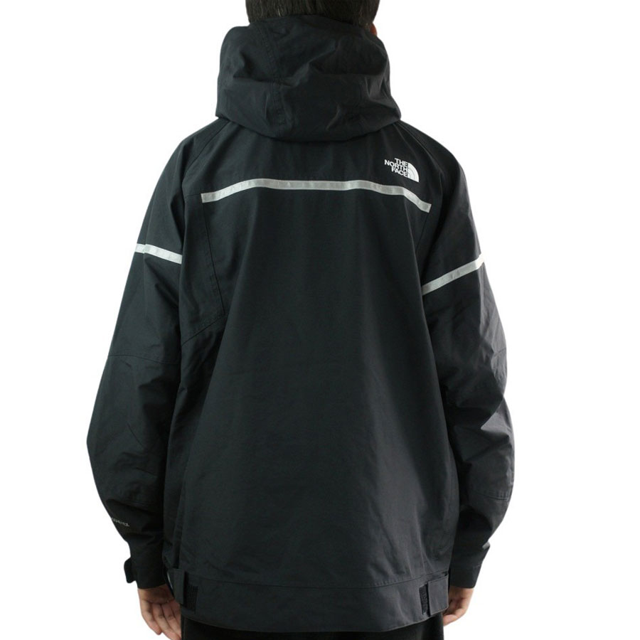 ノースフェイスUSA企画 日本未発売THE NORTH FACE メンズ マウンテンパーカーMAINTENANCE JACKETメンテナンスジャケットTNF BLACK(ブラック)GORE TEX ゴアテックス アウター 黒 リフレクター シルバー