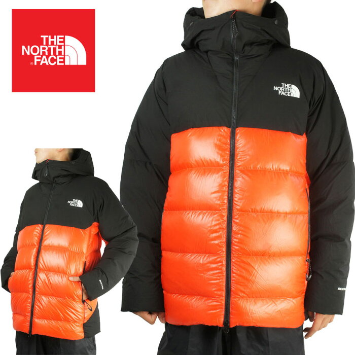 ノースフェイスTHE NORTH FACE メンズ ダウンジャケットM L6 DOWN BELAY PARKAメンズ サミット ビレイパーカーFLARE/TNF BLACK(レッド/ブラック)黒 赤 サミットシリーズ