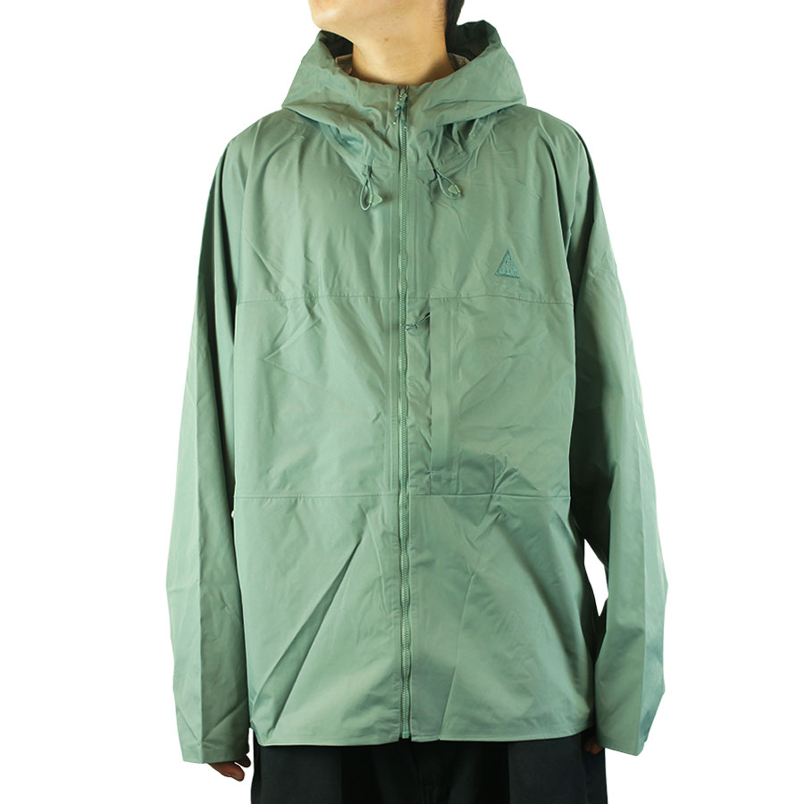 NIKE ナイキメンズ ジャケットACG TUFF NUGGET RAIN JACKETACG レインジャケットGREEN(グリーン)メンズ 軽量 マウンテンパーカー オリーブ 防水