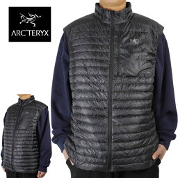 アークテリクス ダウンベスト メンズ アークテリクスARC'TERYXメンズ ダウンベスト20981 CERIUM SL VEST MENSセリウム SL ベストBLACK(ブラック)黒 軽量 ナイロン 中綿 ダウン インサレーション キルティング