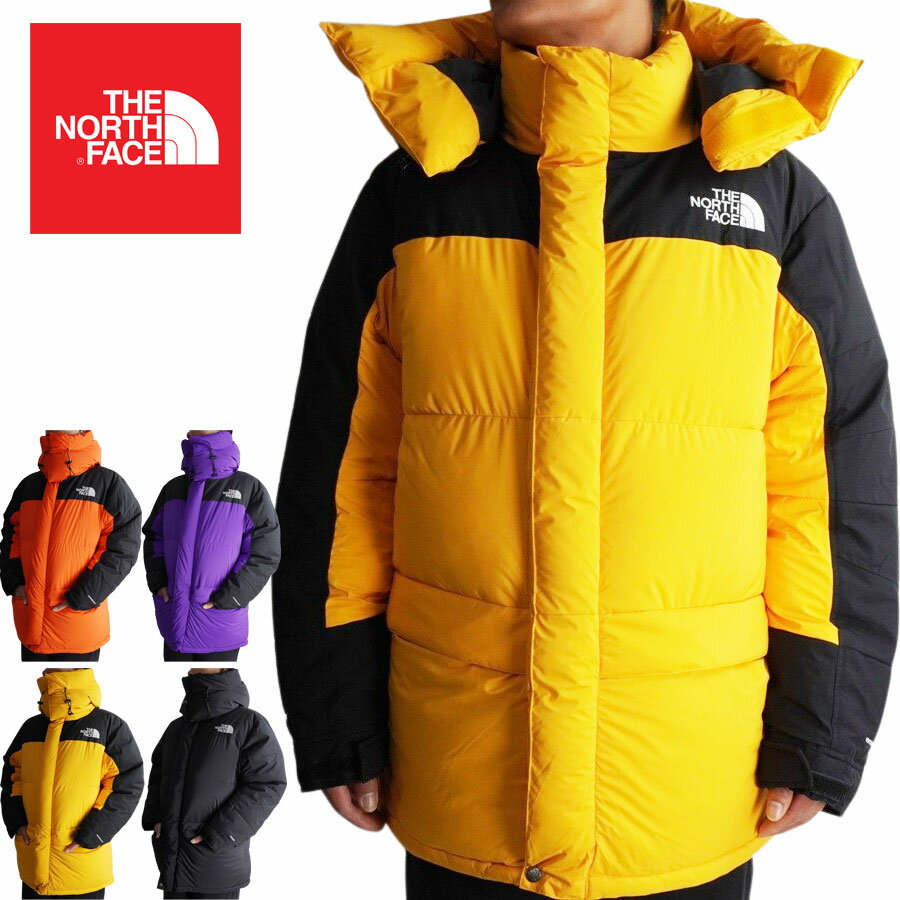 ノースフェイスUSA企画 日本未発売THE NORTH FACEメンズ ダウンジャケット94 RETRO HIM PARKA HMLYN PRKA1994レトロヒムパーカーブラック パープル サミットゴールド フレアHIMALAYAN ヒマラヤン 赤 黒 紫 黄色 ストリート キャンプ