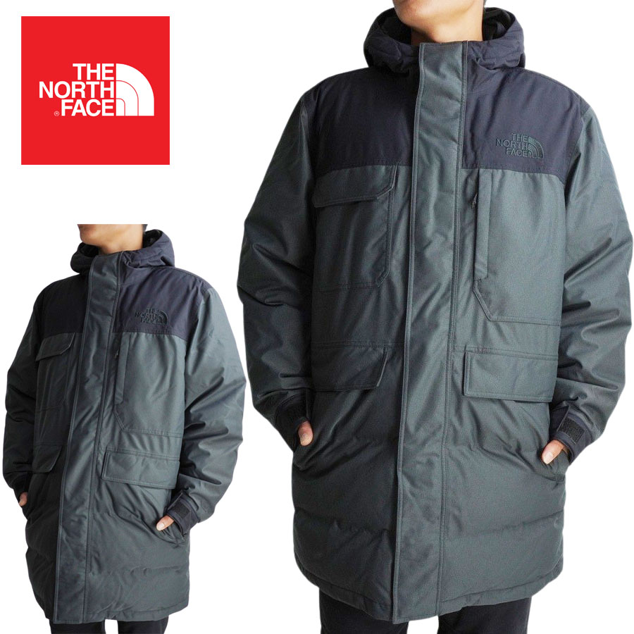 ノースフェイスUSA企画 日本未発売THE NORTH FACEメンズ ダウンジャケットM BIGGIE MCMRD PRKAビギ-- マクマード パーカーTNF BLACK(OLIVE)(ブラックオリーブ)カーキ 黒 アウトドア ストリート