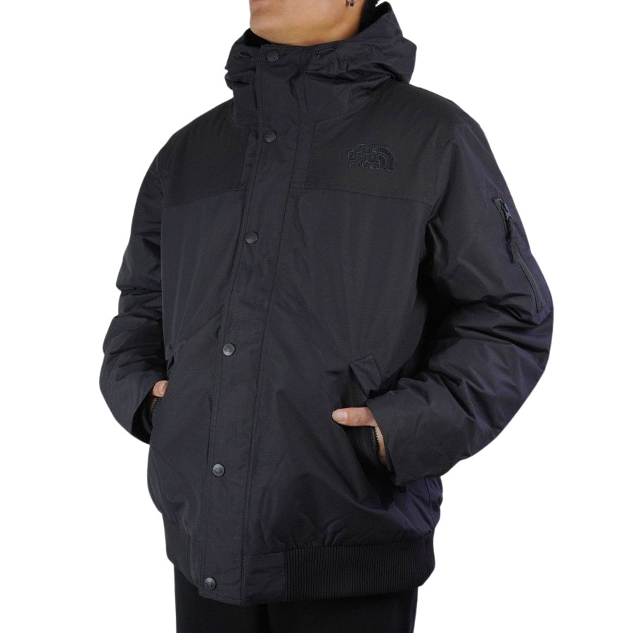 ノースフェイスUSA企画 日本未発売THE NORTH FACEメンズ ダウンジャケットM NEWINGTON JKTニューイントン ジャケットTNF BLACK(ブラック)黒 アウトドア ストリート