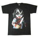 Y TVcyNbN|XgΉzCHUCKY KISS TEE`bL[ LX TVcBLACK(ubN)jp  TSHIRTS LTf AJ `[t S