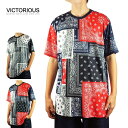 yNbN|XgzVICTORIOUS rNgAXY TVcPAISLEY CREWNECK TEEyCY[ N[lbNBLACK MULTI ubN}` NAVY-RED MULTI lCr[bh}`    Xg[g I[o[TCY o_i T[