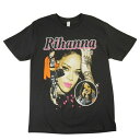 メンズ TシャツRIHANNA LOGO TEE 2リアーナ ロゴ TシャツBLACK/PINK(ブラック/ピンク)アーティスト 歌手 プリント ミュージック イラストUSA R&B HIPHOP MUSIC