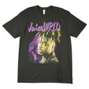 【クリックポスト対応可】メンズ TシャツJUICE WRLD LOGO TEEジュースワールド ロゴ Tシャツ ラップTBLACK(ブラック)アーティスト 歌手 プリント ミュージック イラスト USA HIPHOP RAP MUSIC