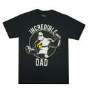 メンズ レディース Tシャツ【クリックポスト対応可】Mr.インクレディブル Tシャツピクサー INCREDIBLE DAD ヒーロー黒 ブラック男女兼用 ジェン...