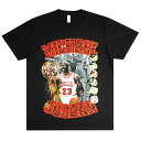 メンズ Tシャツ【クリックポスト対応可】MICHAEL JORDAN TEEマイケル ジョーダン Tシャツ NBA バスケットボール ラップTブラック 黒 トロフィー リング男女兼用 半袖 TSHIRTS MVPレディース シカゴ ブルズ BULLS 23 バスケ レジェンド