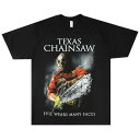 メンズ Tシャツ【クリックポスト対応可】テキサス チェーンソー TEXAS CHAINSAW EVIL WEARS MANY FACESホラーTシャツ 映画 MOVIE 殺人鬼ブラック 黒 スラッシャー レザーフェイス男女兼用 半袖 TSHIRTS 悪魔のいけにえ