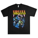 メンズ Tシャツ【クリックポスト対応可】ニルヴァーナ ニルバーナ Tシャツ アンプラグドNIRVANA MTV UNPLUGGEDブラック 黒 男女兼用 半袖 TSHIRTS アーティストライブ ミュージックT レディース グランジ バンドTシャツ