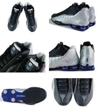 NIKE ナイキNIKE SHOX BB4【箱無し】BLACK/METALLIC SILVER/LAPIS(ブラック/メタリックシルバー/ラピス)メンズ スニーカー 靴 黒 銀