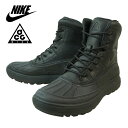 NIKE ナイキメンズ スニーカー 【箱無し】WOODSIDE II ウッドサイド2BLACK/BLACK-BLACK-BLACK(ブラック/ブラック-ブラック-ブラック)男性用 スニーカー 靴 黒 ブーツ 革