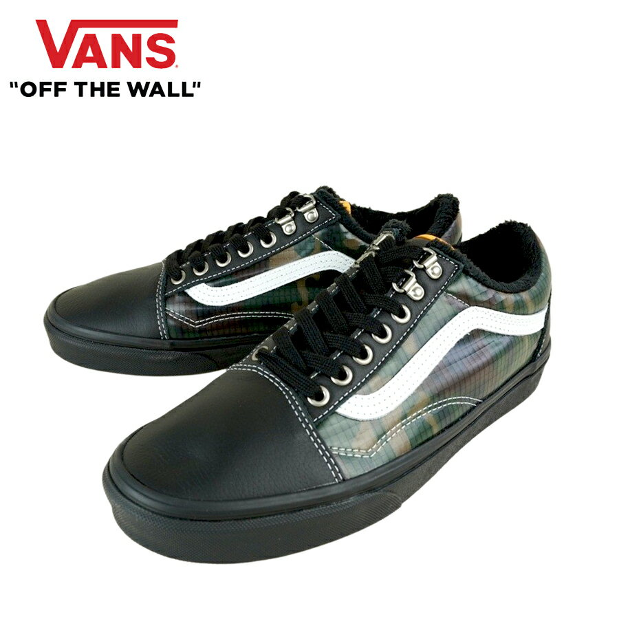 VANS スニーカーVANS ヴァンズ バンズOLD SKOOL MTEオールドスクールMTE【箱なし】(MTE)BLACK/CAMOブラックカモフラージュメンズ 迷彩 黒 マウンテン アウトドア スケート スケボー